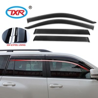 Accessoires extérieurs Auto, haute qualité, déflecteur de fenêtre de pluie, visière de ventilation pour LandCruiser Prado FJ150 FJ120 FJ90 FJ70