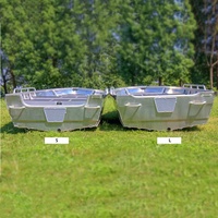 Bateaux de pêche en aluminium à coque en V avec ou sans console