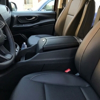 Boîte de rangement pour accoudoir de console centrale avec porte-gobelets et USB pour Mercedes W447 V-Class Vito V250 V260