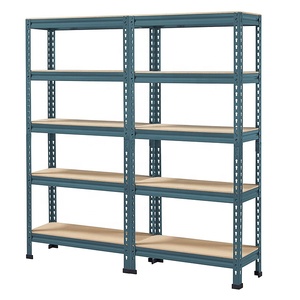 סיטונאי כבד החובה מוסך 5 Tier מדפי אחסון מדפי מתכת מרתף מדפי יחידה אחסון מדפי יחידה - Product Image 1