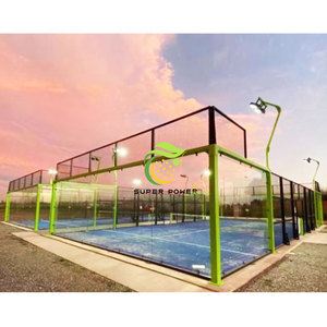 Il marchio più venduto Padel King panoramico Padel Court con racchette e palla da paddle gratuitamente - Product Image 4