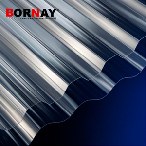 BORNAY Lastre en <span class=keywords><strong>polycarbonate</strong></span> transparent et coloré, <span class=keywords><strong>plaque</strong></span> <span class=keywords><strong>ondulée</strong></span> en plastique, <span class=keywords><strong>plaque</strong></span> de toiture <span class=keywords><strong>ondulée</strong></span> en PC - Product Image 5