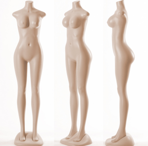 Maniquí de cuerpo entero de plástico <span class=keywords><strong>para</strong></span> mujer, maniquí de piel de color, sin cabeza, <span class=keywords><strong>para</strong></span> exhibición de <span class=keywords><strong>ropa</strong></span>, gran oferta - Product Image 5