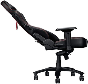 <span class=keywords><strong>Silla</strong></span> de soporte Lumbar de espuma viscoelástica Cadeira <span class=keywords><strong>Gamer</strong></span> de lujo, <span class=keywords><strong>silla</strong></span> de juego de trabajo de escritorio Rgb con respaldo reclinable Rog negro con mecanismo de rana - Product Image 4