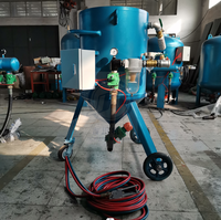 Machine abrasive sèche portative d'abrasion de sable/grenaillage