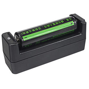 Chargeur de batterie Luomen 18650, charge directe sur bureau à fente unique avec protection contre les surcharges pour batterie au lithium standard - Product Image 2