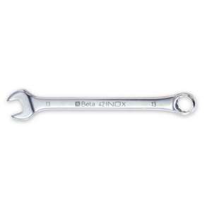 BETA - 000420350 Combination <b>wrenches</b>, open and offset ring ends, made of stainless steel (multi-pack) STAINLESS STEEL TOOLS - Product Image 1