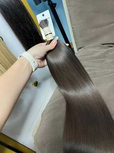 Proveedor Ruso de Cabello Humano Virgen al por Mayor, Cabello Liso con Cutícula Alineada, Paquetes de Cabello Humano Crudo en Color Claro - Product Image 4