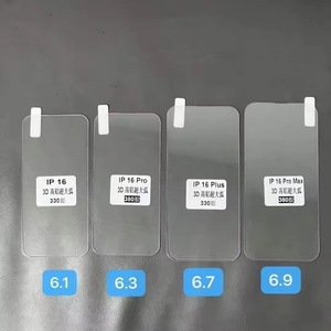 Protector de Pantalla para Teléfono Móvil, Película Protectora de Vidrio Templado 2.5D con Pegamento Completo para iPhone 17 Pro Max, 16 Pro, 15 Plus, 17 Air - Product Image 2