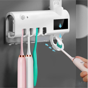 Dispenser Automatico Solare per Spazzolini e Dentifricio con Portaspazzolini Integrato - Nessuna Ricarica Necessaria, Protezione UV - Offerta Imperdibile - Product Image 1