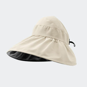 Chapeau d'été <span class=keywords><strong>en</strong></span> vinyle vide Chapeau de pêcheur pliable avec pare-soleil pour femmes - Product Image 4