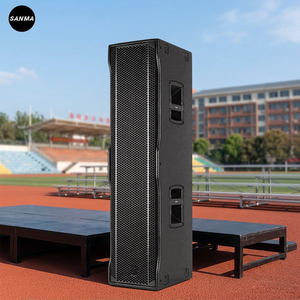 Système de sonorisation colonne professionnel Audio NXL 44-A, enceinte deux voies, 3x10 pouces, étanche, portable, 700W RMS/1400W de crête - Product Image 1