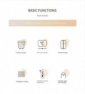 Masajeador de Pies Shiatsu Portátil, Plegable y Calefactado, Máquina de Pedicura Eléctrica, Baño de Pies con Masaje - Product Image 6