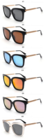 Lunettes de soleil de plage tendance, robustes, surdimensionnées, style designer de luxe, protection UV400, verres miroir, confort toute la journée
