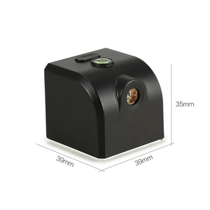 Borbede Tragbares Mini Cross <span class=keywords><strong>Red</strong></span> Laser <span class=keywords><strong>Level</strong></span> <span class=keywords><strong>Meter</strong></span> 2 Leitung 1 Punkt 650nm Nivel lier instrument mit LED-Anzeige Magnet fixierung - Product Image 2