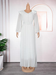 Pour <span class=keywords><strong>Amazon</strong></span> européen américain dubaï élégant <span class=keywords><strong>longue</strong></span> <span class=keywords><strong>robe</strong></span> modeste nouvelle perlée femmes grande taille <span class=keywords><strong>robe</strong></span> africaine - Product Image 6