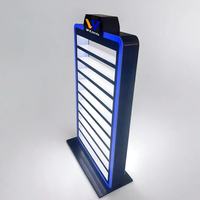 Présentoir en acrylique LED personnalisé avec lumières pour chaussures, écouteurs Bluetooth, vitrine en acrylique pour produits électroniques