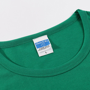 เสื้อยืดคอกลมแขนสั้นชุนยี่กู่ ผ้าฝ้าย 35% โพลีเอสเตอร์ 65% ไซส์ L สำหรับทุกเพศ สีพื้น ใส่ได้ทุกวัน - Product Image 1