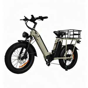 Bicicleta Eléctrica de Doble Baterí<span class=keywords><strong>a</strong></span> CA Warehouse, 48V 15Ah 750W, Cuadro de Aleación de Aluminio, 7 Velocidades, Llantas de 20 Pulgadas - Product Image 1