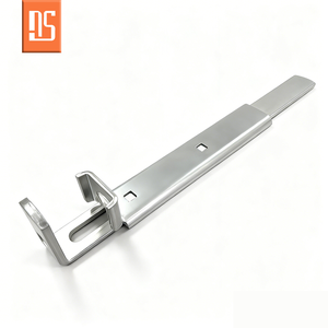 Loquet <span class=keywords><strong>de</strong></span> <span class=keywords><strong>porte</strong></span> coulissante en fer galvanisé à double verrouillage, pièces <span class=keywords><strong>de</strong></span> <span class=keywords><strong>porte</strong></span> roulante, verrou à boulon facile à installer - Product Image 3