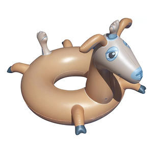 Flotador Inflable de PVC Resistente con Forma de <span class=keywords><strong>Cabra</strong></span>, Anillo de Natación, Balsa de Agua con Forma de Animal, Tubo para Adultos y Niños, Fiesta en la Playa de Verano - Product Image 1