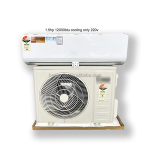 เครื่องปรับอากาศติดผนังแบบอินเวอร์เตอร์ OEM 220V AC 1.5 แรงม้า 12000 BTU ระบบทำความเย็น พร้อมสต็อก แบบแยกส่วน เปิด-ปิด - Product Image 1