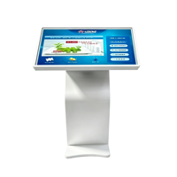 Totem interactif tout-en-un avec écran tactile IPS pour l'auto-Service d'inscription et de sortie en hôtel et les centres commerciaux