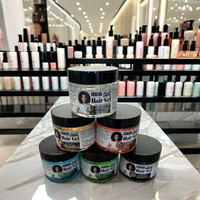 Gel capillaire tendance sans résidus, non gras, hydratant pour tous types de cheveux bouclés