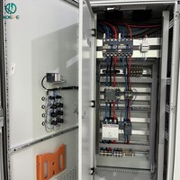 Armoire de commande de démarreur progressif à double moteur avec protection contre la perte de phase et les surcharges, protection IP55, 380V, triphasé, pour panneau de commande industriel