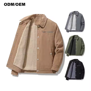 <span class=keywords><strong>Giacca</strong></span> da <span class=keywords><strong>Uomo</strong></span> di Alta Qualità in <span class=keywords><strong>Velluto</strong></span> <span class=keywords><strong>a</strong></span> <span class=keywords><strong>Coste</strong></span> Classico Invernale, Capospalla Casual con Collo Alto Realizzato su Misura in Base <span class=keywords><strong>a</strong></span> Campioni - Product Image 3