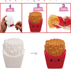 Licorne Squishy <span class=keywords><strong>DIY</strong></span> Art Artisanat Kit Lente Rising PU Mousse Jouet pour Soulager Le Stress Articles De Fête Filles Jouet Peinture - Product Image 5