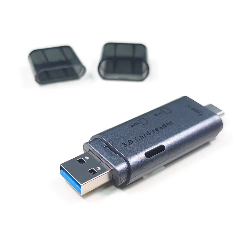 All In 1 lettore di schede OTG USB 3.1 SD TF lettore di schede Micro SD tipo C USB C supporto di memoria Micro USB Mac10 Win7/8/xp/vista