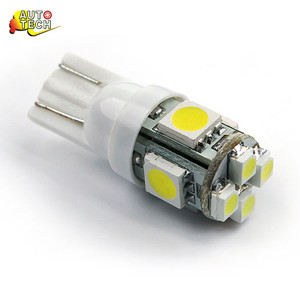 Ampoule LED T10 à faible largeur pour plaque d'immatriculation et clignotant, blanc naturel 12V, neuve - Product Image 1