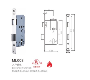 Puertas Cortafuego Comerciales de Acero Certificadas en EE. UU. para Hoteles, Puertas Metálicas Exteriores Dobles con Clasificación de Resistencia al Fuego de 3 Horas, Seguridad Moderna, <span class=keywords><strong>Precio</strong></span> al por Mayor - Product Image 5