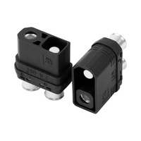 Connecteur anti-étincelles à haute intensité, type sertissable, nickelé, JS8-S 110A 500V DC, PA66 UL94-V0, prise de batterie mâle/femelle, vélo électrique