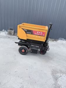 Minivolquete Hidráulico XCOD de 300 kg, Diseño Compacto Amarillo, Vehículo de Transporte de Materiales de Construcción - Product Image 4