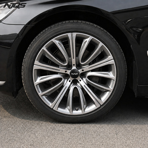 NJQS Dövme En İyi Fiyat Yolcu Araba Jantı Alüminyum Gümüş Siyah Kaplama Jant SUV Ford Mustang Volkswagen Bentley Cayenne için - Product Image 5