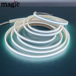 IP67 840 LED/m không thấm nước 12V 24V rgbwc 3000K 4000K 6000K RGB + kép trắng 5 màu thay đổi độ sáng 5in1 rgbwc RGB CCT COB LED Strip - Product Image 4