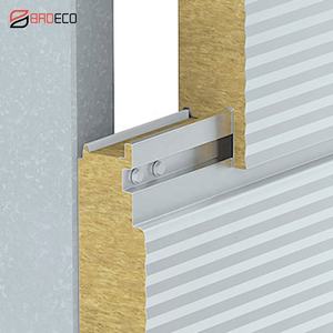 2025 לוח בידוד רוקית צמר לוח סנדוויץ עם a1 אש התנגדות קול בידוד תרמי - Product Image 1