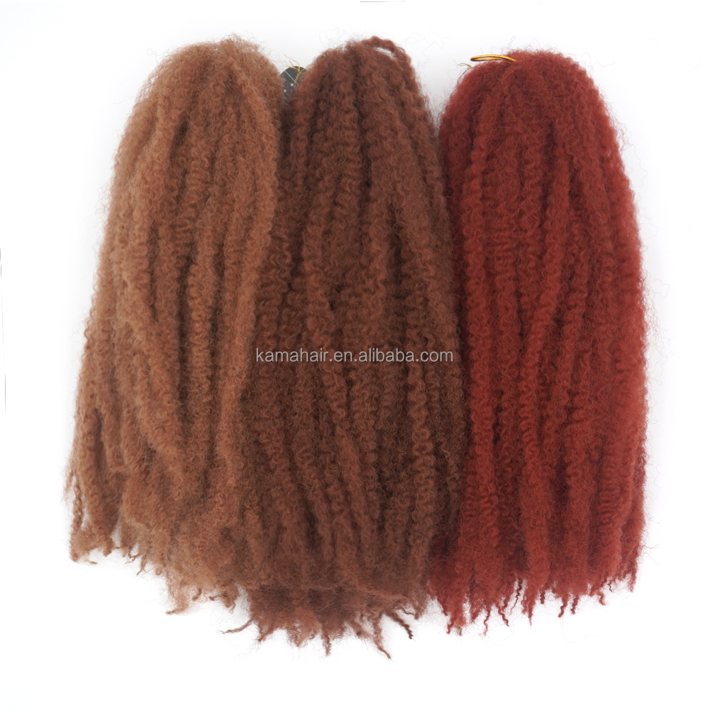 Vast Hair Workshop Craft Detail 6 for KAMA Cuban Twist Hair for Braiding Hair Afro Kinky Curly Crochet Synthetic Marley Bulk Single Weft 18inch Hair Extension