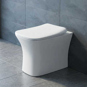 WC mural monobloc en céramique de qualité export, à chasse d'eau dissimulée, pour acheteurs en gros - Product Image 5