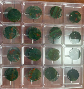 Nhà Máy Giá máu tự nhiên Đá Quay số cho đồng hồ đeo tay - Product Image 4