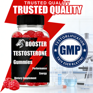 Gomas de Melhora Masculina OEM Suplemento Aumentador de Osterona para Homens Apoia o Crescimento Muscular e a Potência Não Recomendado para Gestantes - Product Image 5