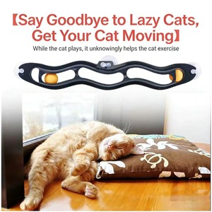 ของเล่นแมวแบบลูกบอลติดกระจก ขายตรงจากโรงงาน - Product Image 2