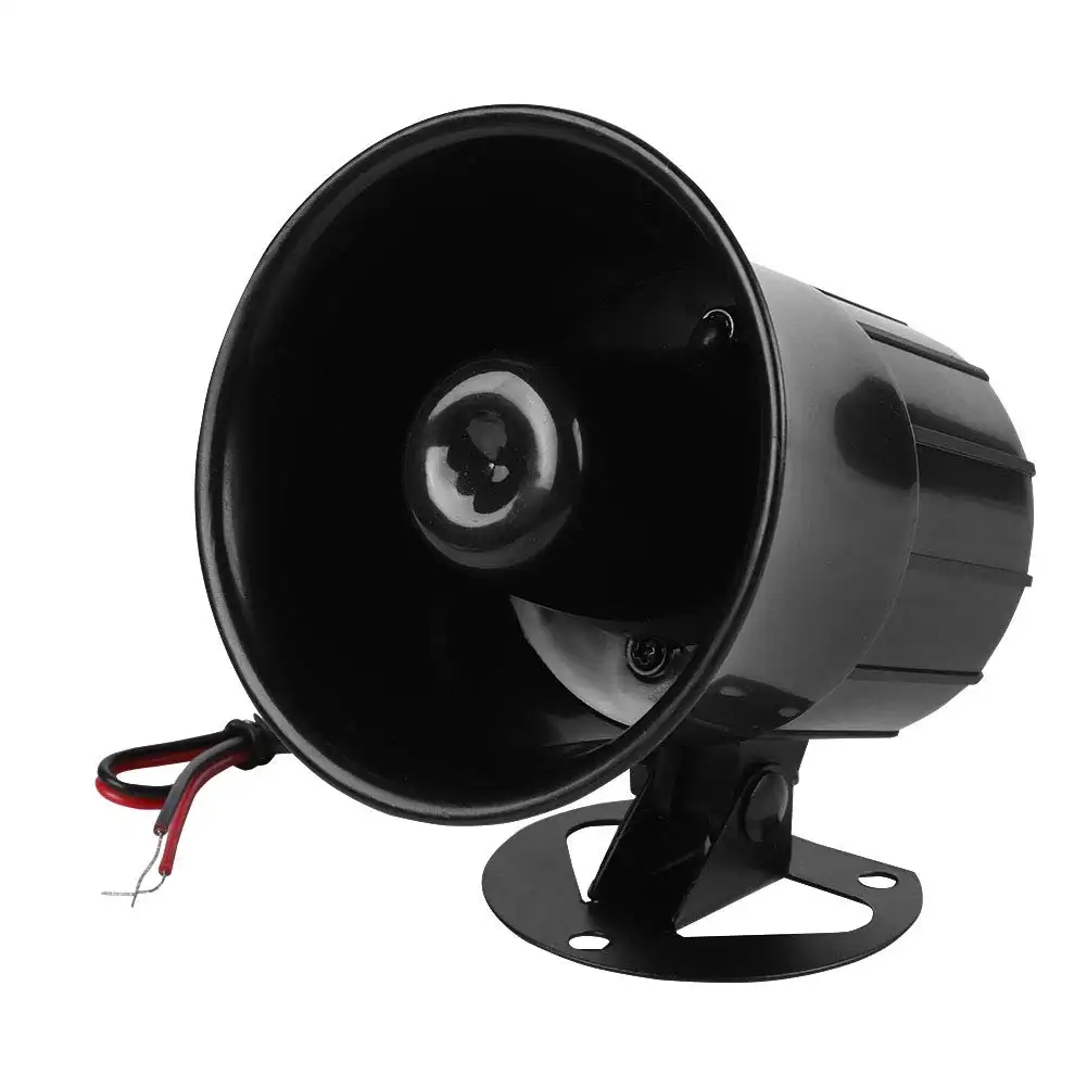 Factory Wholesale Siren For Motorcycle Waterproof 12V Electric Sound Horn Car Alarm System Security Speaker