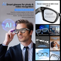 SDK personnalisé APK Programmable Chatgpt Smartglasses 2025 Eye Glass Caméra intelligente Vidéo HD Smart Glasses 2025 Lunettes