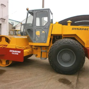 รถบดถนนล้อเดียว Dynapac CA30d มือสอง พร้อมเครื่องยนต์ Cummins กำลัง 97 กิโลวัตต์ ปั๊มและลูกปืนสำหรับงานก่อสร้าง ดีไซน์ดั้งเดิม - Product Image 1