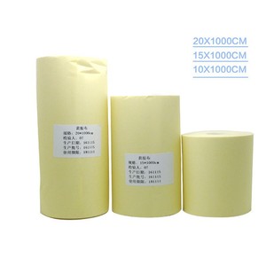 Bande adhésive médicale respirante non tissée en tissu spunlace 10 cm x 1000 cm, jaune, pour soins des plaies - Product Image 3