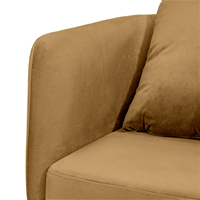 Fauteuil de massage inclinable moderne avec rangement, dossier solide et structure métallique pour chambre, salon, salle à manger, appartement, hôtel