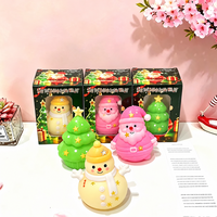 Offre Spéciale Noël : Boîte Mystère Squishy en Forme de Boulette, Jouet Anti-Stress à Presser en Forme d'Aliment (Maltose), avec Boîte de Présentation et Coffret Cadeau